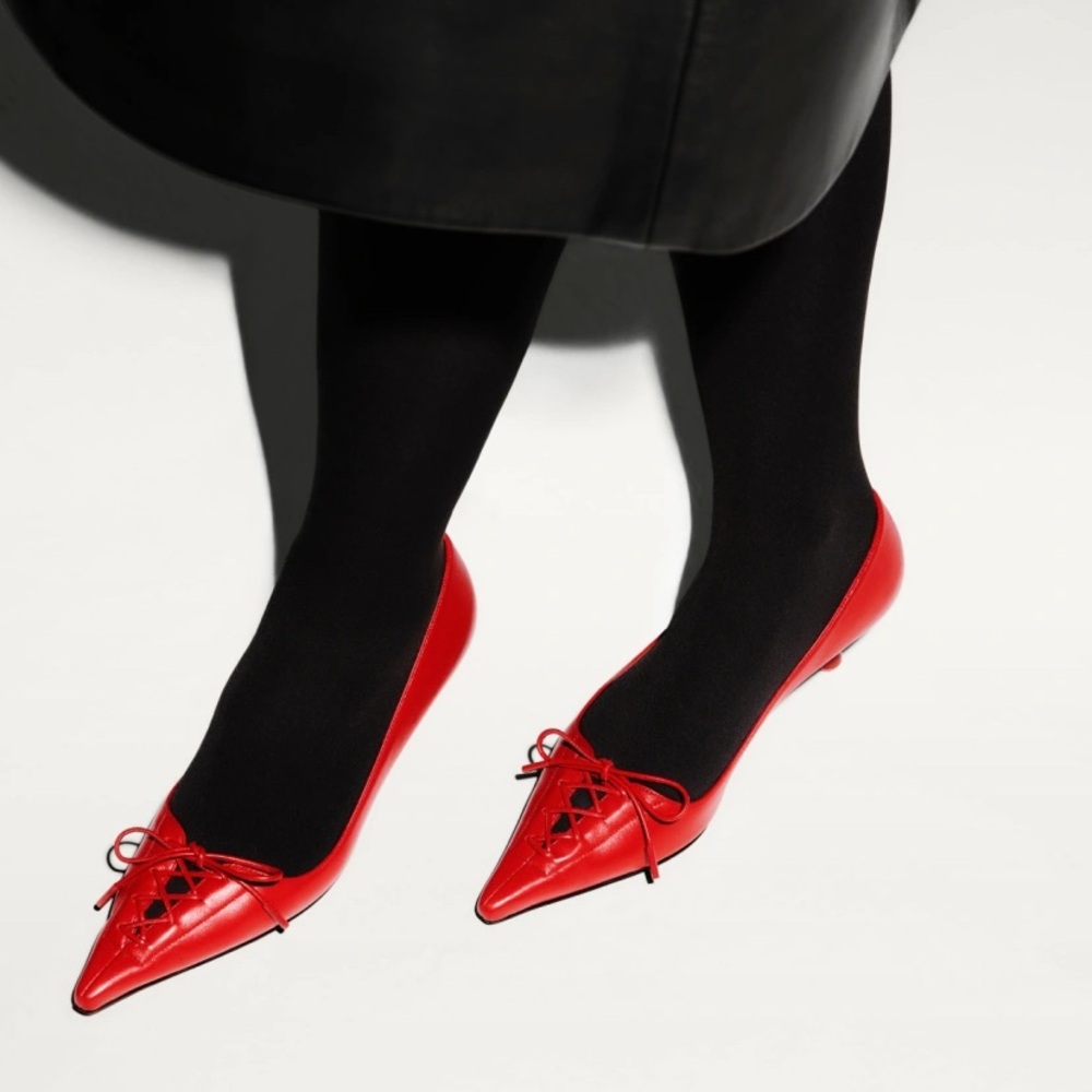 New Jimmy Choo Scarlett 50 Pointed-Toe Lace-Up $1,095 40 - Picture 3 of 14